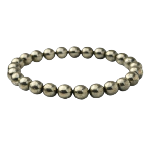 Raw Pyrite Bracelet | Certificate of Authenticity | Attracts Money and Boost Confidence | Astrology Bracelet for Men and Women | Beautifully Crafted with Healing Crystals
