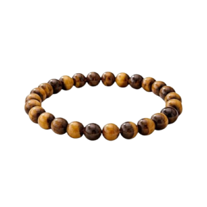Tiger's Eye Natural Crystal Certified Gemstone Bracelet Premium Range for Chakra Healing and Abundance 8 mm to 10 mm Round
