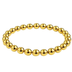 Golden Pyrite Bracelet | For Courage, Financial Confidence & Opportunity Attraction | Temple Blessed & Energized | Reduces Self-Doubt & Fear of Failure | For Men & Women One Size